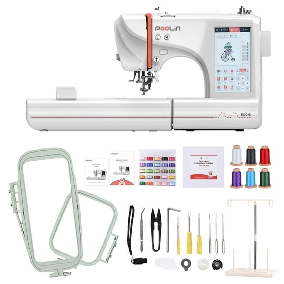 Brother SE700 Programmable Embroidery & Sewing Machine w/ Quilting, 80 ...