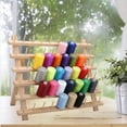 thumbnail image 1 of Poolin Foldable Wooden Thread Rack 60 Spools Sewing Embroidery Sturdy Thread Holder Organizer For Sewing Quilting Craft, 1 of 7