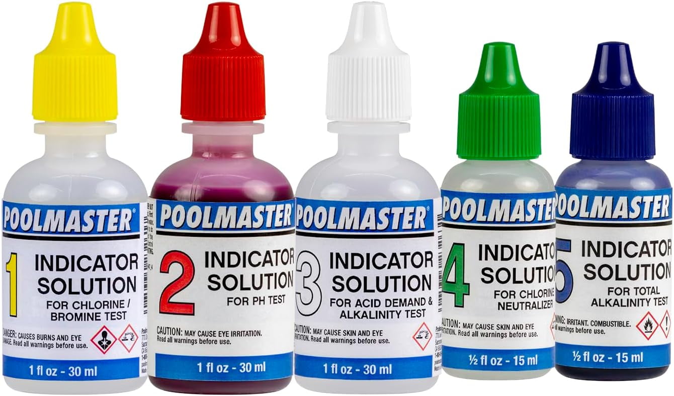 Poolmaster 23227 Replacement Indicator Solutions 1 5 For Spa or