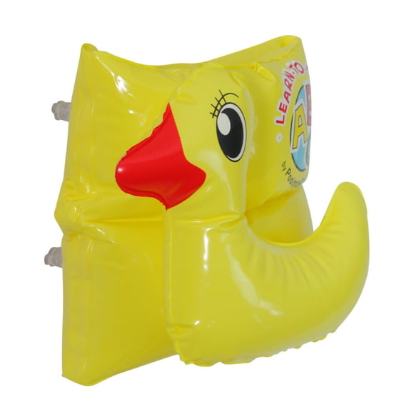 Poolmaster 8" Inflatable Duck Arm Floaties Swimming Pool Accesory - Yellow