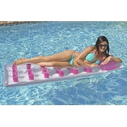 Poolmaster Classic French Pocket Inflatable Swimming Pool Mattress Float for Adults, Assorted
