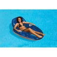 thumbnail image 1 of Poolmaster Blue Water Pop Deluxe Swimming Pool Float Lounge, 1 of 6