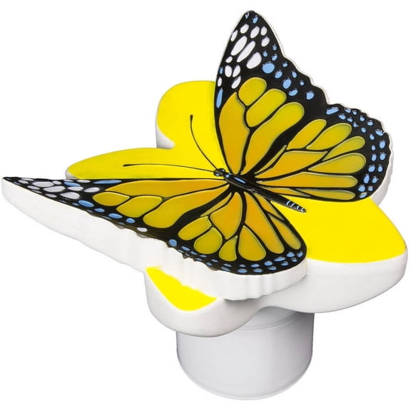 Poolmaster Butterfly Chlorine Dispenser, Yellow