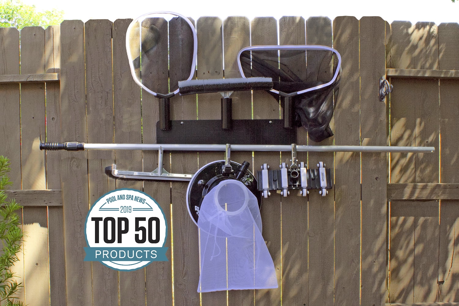 Poolmaster Hanging/Mounted Swimming Pool Tool Organizer Storage Rack