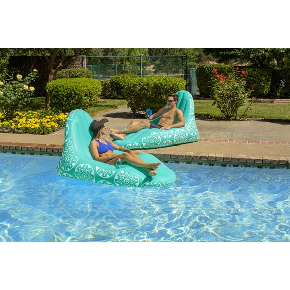 Poolmaster Imperial Lounge Deluxe Swimming Pool Float and Patio Furniture