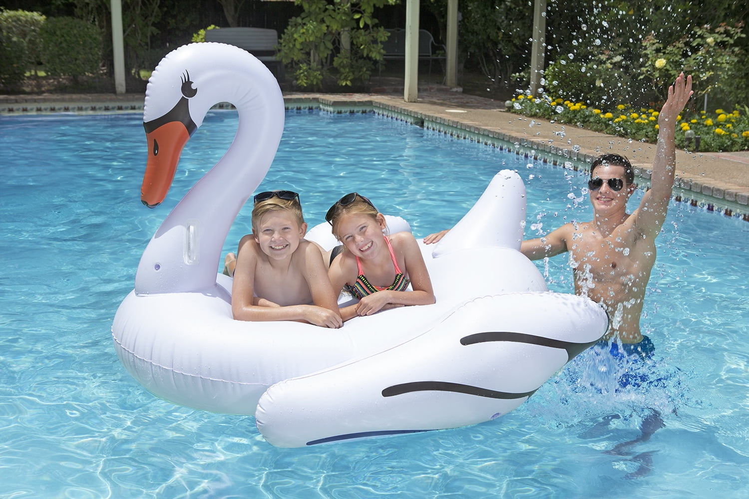Poolmaster Jumbo Swan - Walmart.com