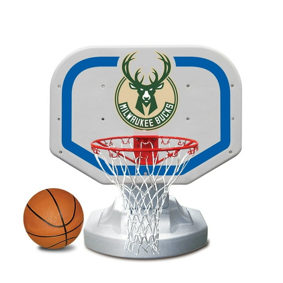 Poolmaster Milwaukee Bucks NBA USA Competition-Style Poolside Basketball Game