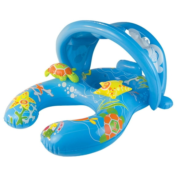 Poolmaster Mommy & Me Swimming Pool Baby Rider Tube U-Seat Chair Pool Float