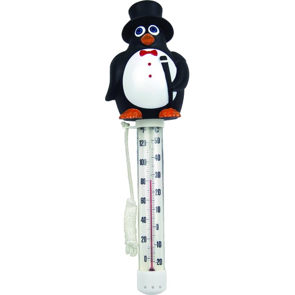Poolmaster Mr. Penguin Floating Swimming Pool and Spa Thermometer