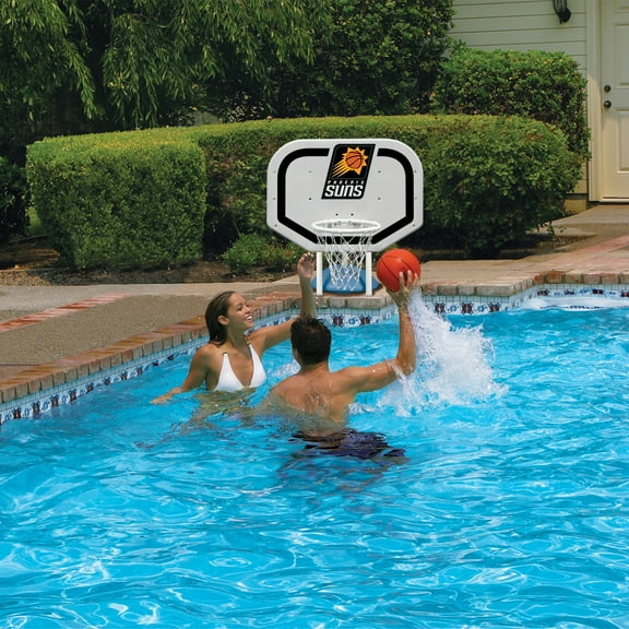 Poolmaster Phoenix Suns NBA Pro Rebounder-Style Poolside Basketball Game