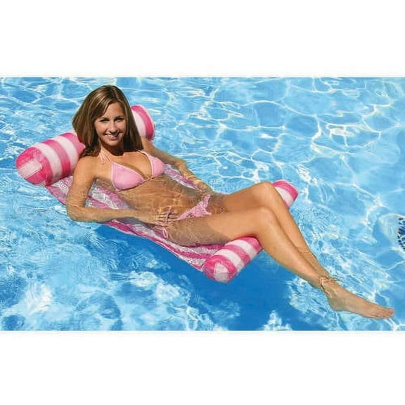 Poolmaster Pink Water Hammock Lounger