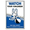 thumbnail image 1 of Poolmaster "Watch Your Children" Sign for Residential or Commercial Swimming Pools and Spas, 1 of 4