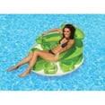thumbnail image 1 of Poolmaster Water-Pop Circular Swimming Pool Tube Float Lounge - Green, 1 of 2