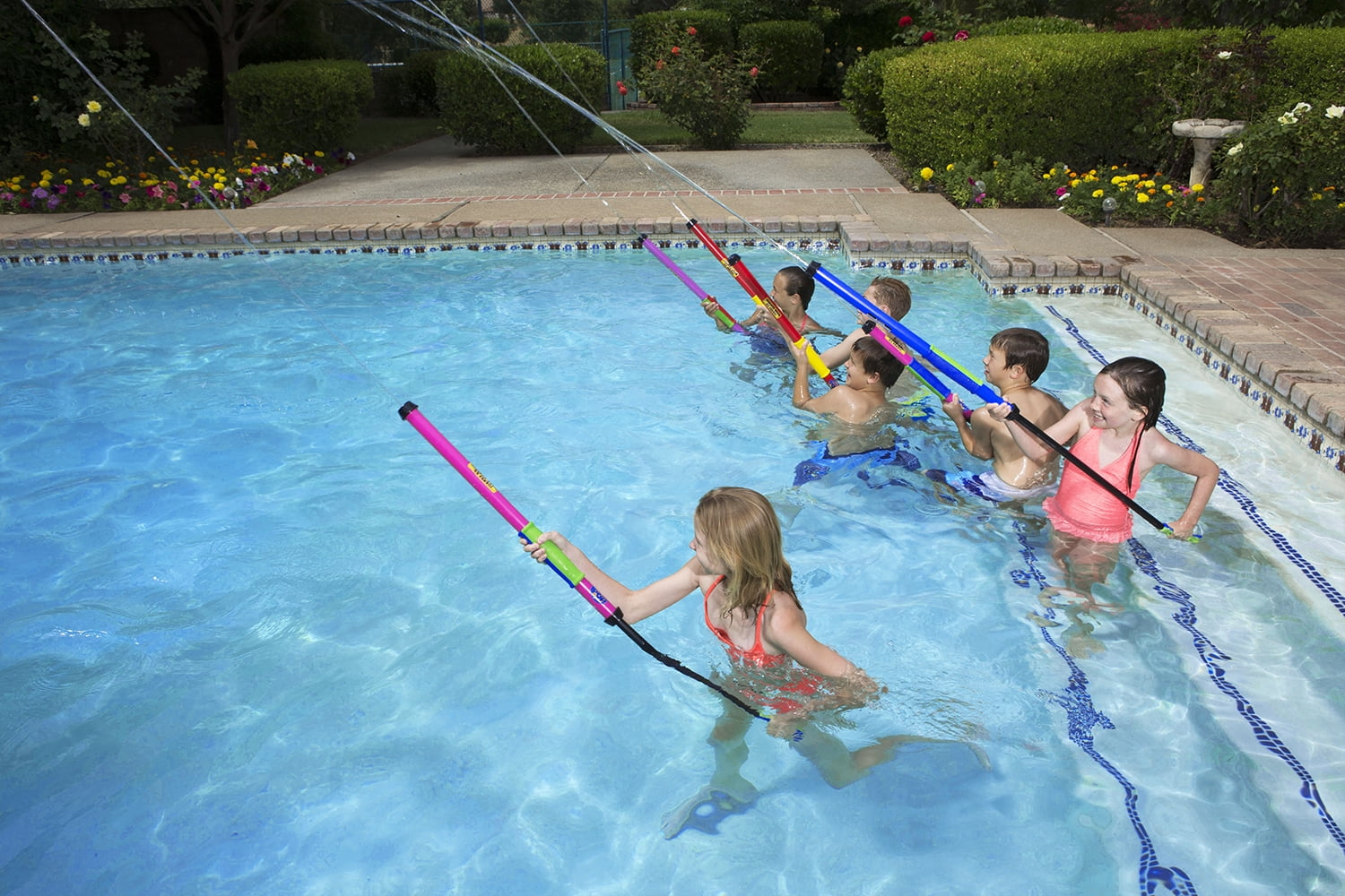 Poolmaster Water Pop Jumbo Hot Shots Power Water Launcher