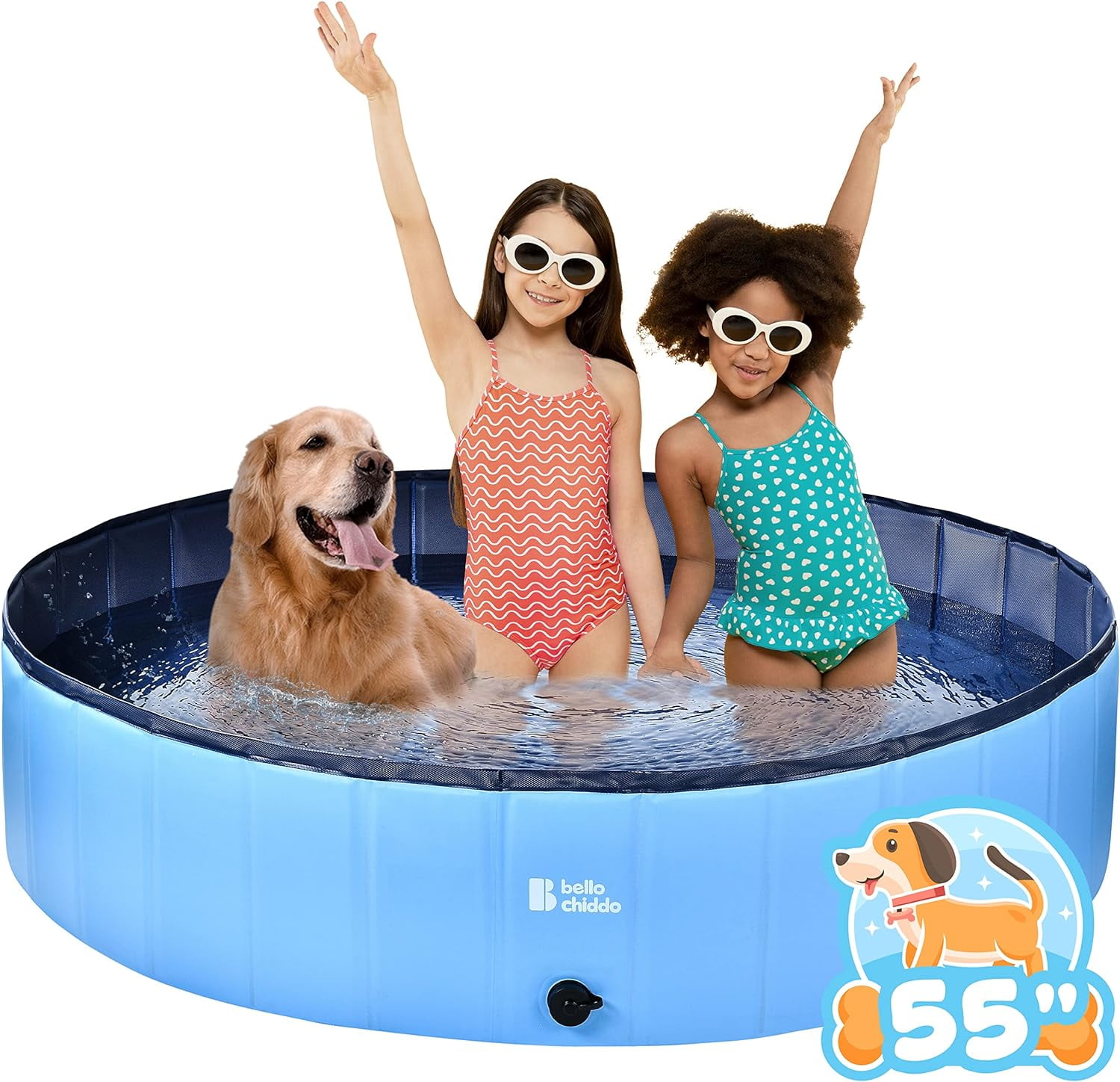 Pools ycfun above ground swimming pools hard plastic pool for dogs and