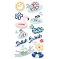thumbnail image 1 of Poolside Chipboard Stickers-, 1 of 1