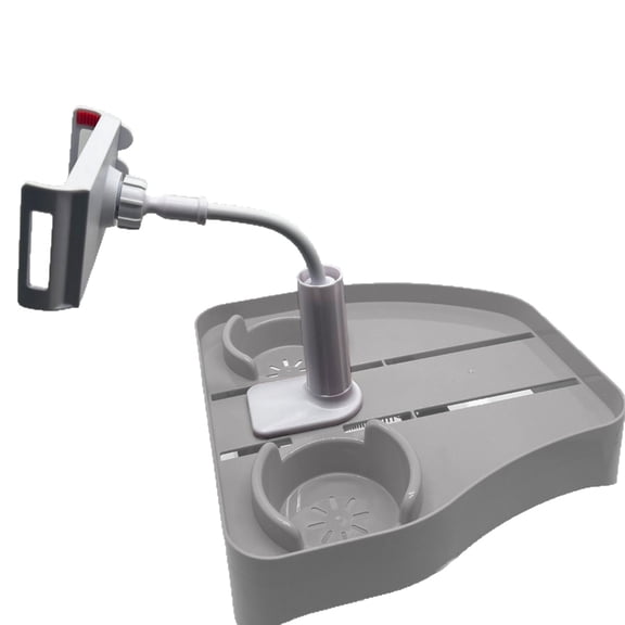 Waterproof Phone Mount With Antispill Cup Holder Fit for Outdoor Pool Relaxation