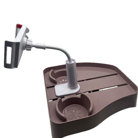 Waterproof Phone Mount With Antispill Cup Holder Fit for Outdoor Pool Relaxation