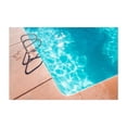 thumbnail image 1 of Poolside - Photography Pool Summer Water Minimalist Tropical Beach House Abstract Unframed Wall Art Print 32 x 48 inches, 1 of 7