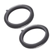 tire, front, the pool cleaner, w/hump, gunite, black, qty 2