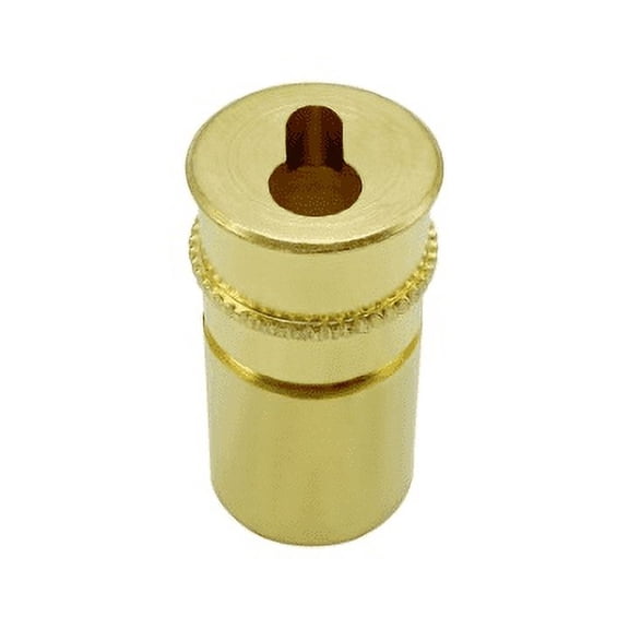 Poolzilla 1 Pack Brass Keyhole Anchors for Pool Safety Net | For use with SS Hooks and Standard to Extra Long Cone Head Clips