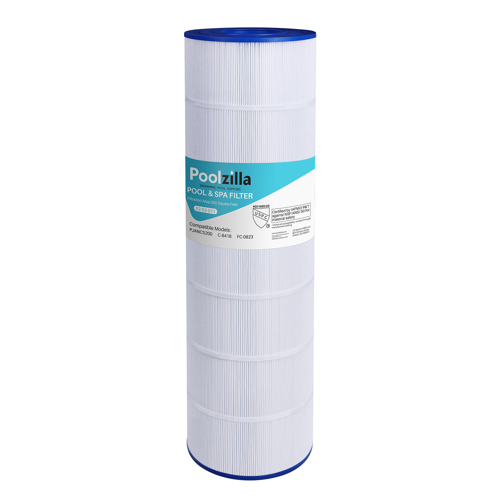 Poolzilla 1 Pack Pool Filter Cartridge Replacement for Jandy CS200