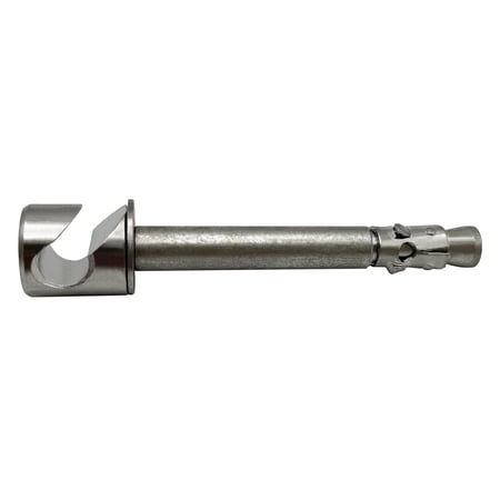 Poolzilla 1 Pack Stainless Steel 3" Wall Anchor for Pool Safety Cover, Easily Install Pool Cover Waterfall Rock Wall