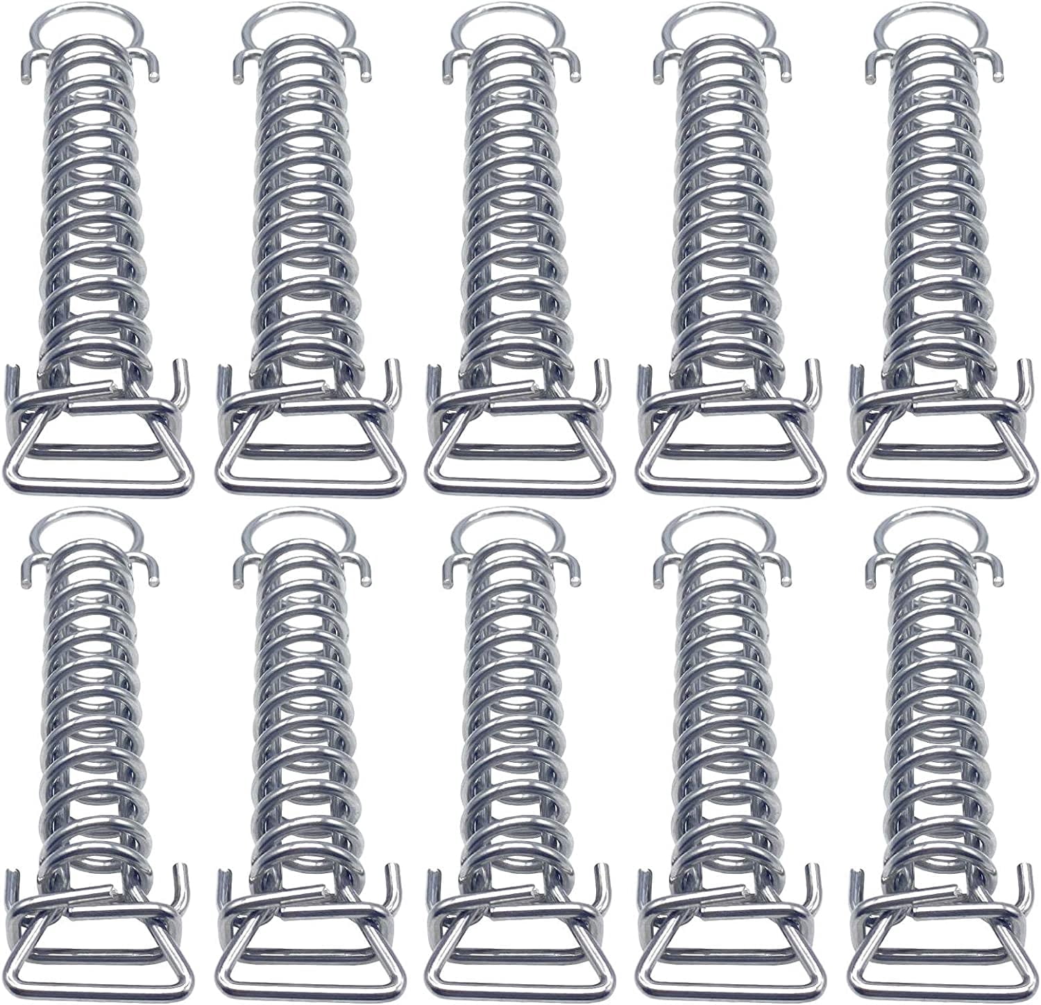 Poolzilla 10 Pack Safety Cover Stainless Steel Springs - Universal Fit ...