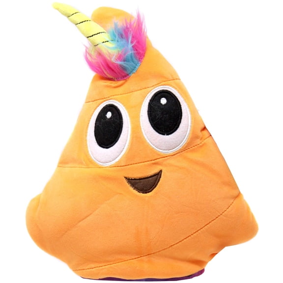 Poonicorn Fuzzy Flips ORANGE Reversible Plush