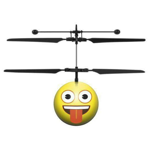 Crazy Face Emoji Heli Ball