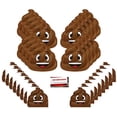 thumbnail image 1 of Poop Emoji Party Supplies Bundle Pack for 16 Guests (Plus Party Planning Checklist by Mikes Super Store), 1 of 1