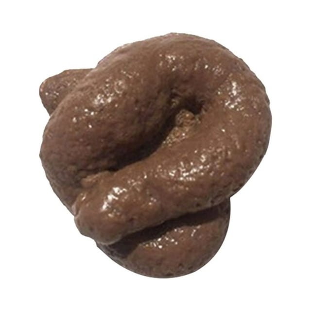 Poop Floats On Water Prank Compulsion Poop Toys Rot 6 Cm