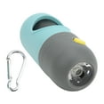 thumbnail image 1 of Poop Garbage Bag Holder, Dog Waste Bag Dispenser Environmental Friendly With LED Flashlight For Dog Walking, 1 of 8