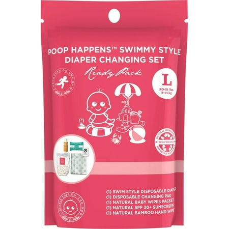 Poop Happens Swimmy Style Diaper Changing Set Size Large