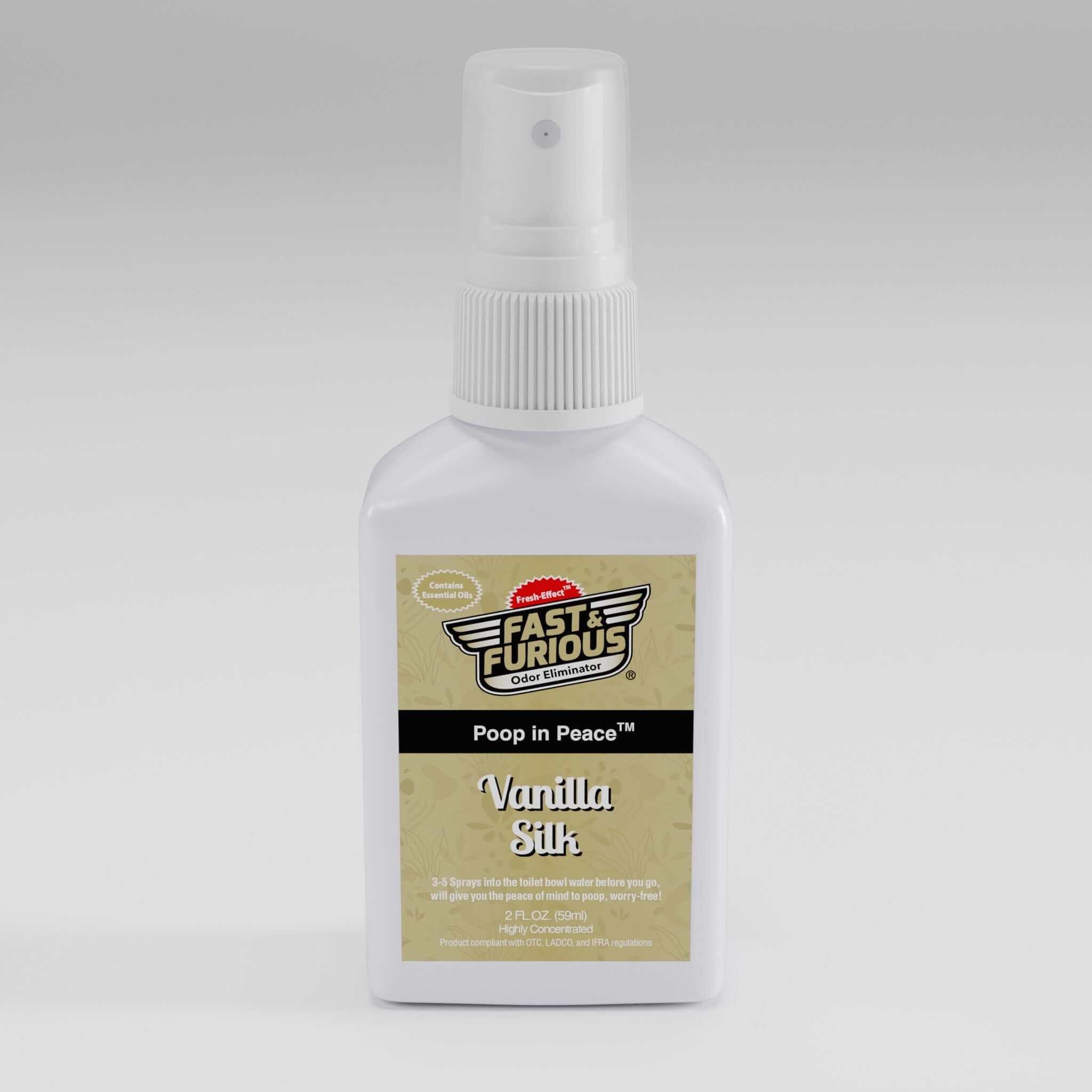 Fast & Furious Poop In Peace Before-You-Go Toilet Spray, Vanilla Silk ...