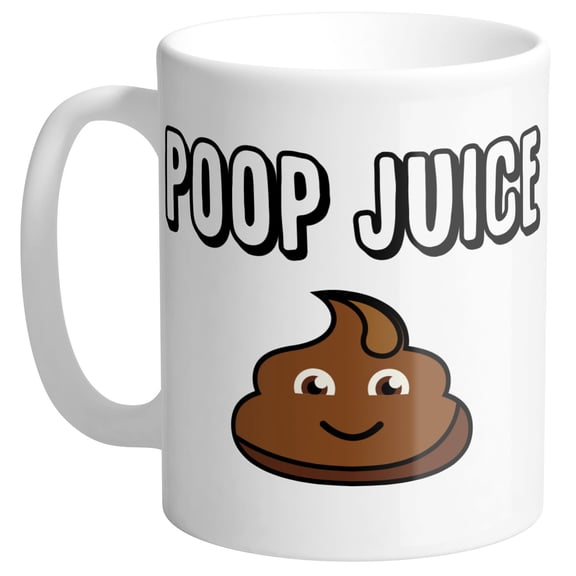 Poop Juice Coffee Mug 11oz White