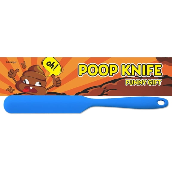 Poop Knife Funny Gag Gifts, Poop Cutter Knife Prank Practical Joke Toys for White Elephant Gift Exchange, Christmas Stocking Stuffers, Birthday, Party, Toilet Fun Gadgets Poop Stick Weird Gifts