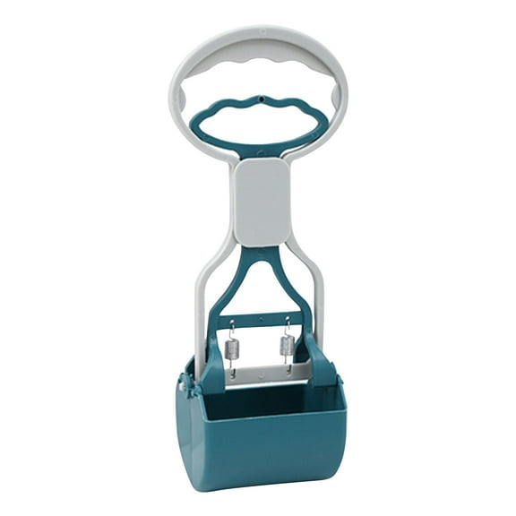 Poop Scoop, Long Handle No Dog Poop Scoop, Suitable For Large, Medium And Small Dogs, Spring And Lightweight, Dog Waste Pickup Tool In Lawn/Grass