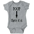 thumbnail image 1 of Poop There Is Funny Tag Team Song Romper Boys or Girls Infant Baby Brisco Brands 12M, 1 of 6