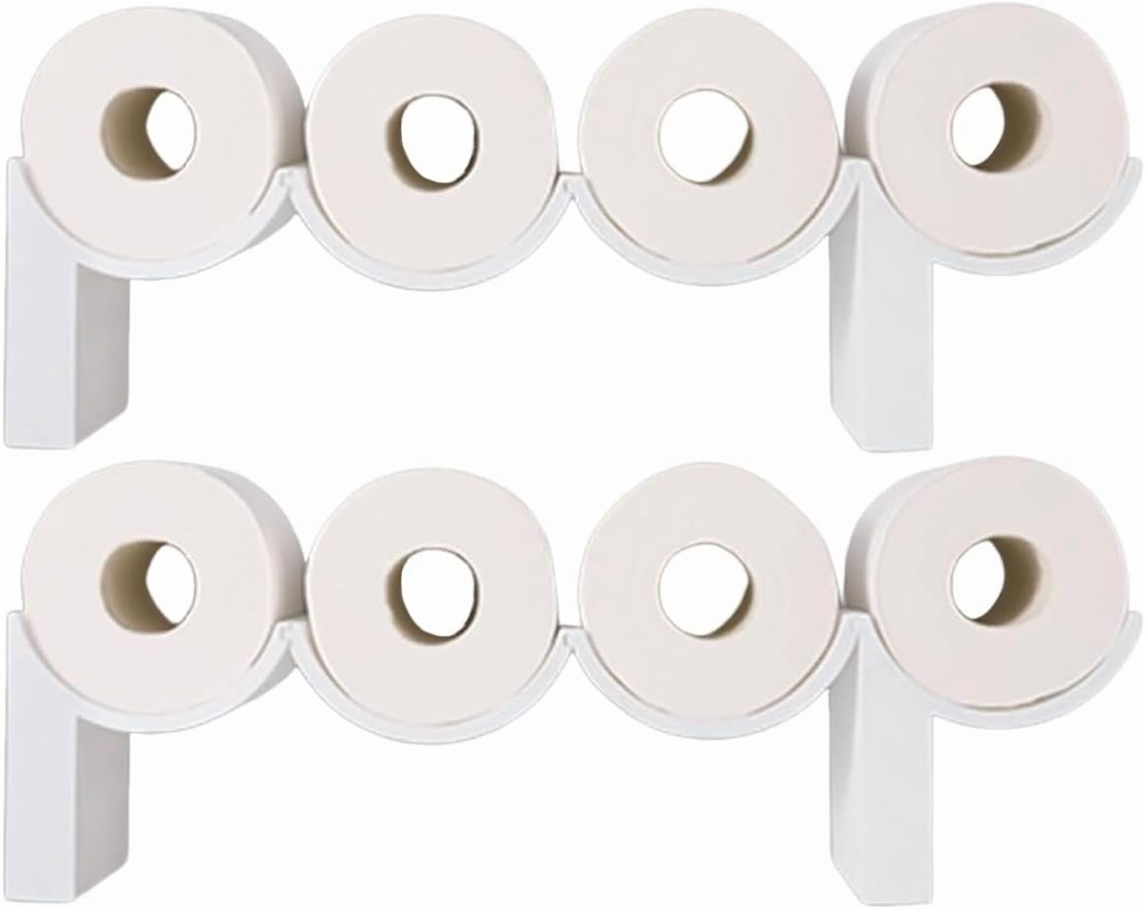 Stainless Steel Paper Holder Toilet Paper Holder Rollers Retractable ...