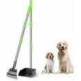 thumbnail image 1 of Pooper Scooper with Adjustable Stainless Steel Handle – Dog Waste Cleanup Tray & Rake Set for Large, Medium, Small Dogs – Durable & Easy-to-Use Yard Cleanup Tool, 1 of 6