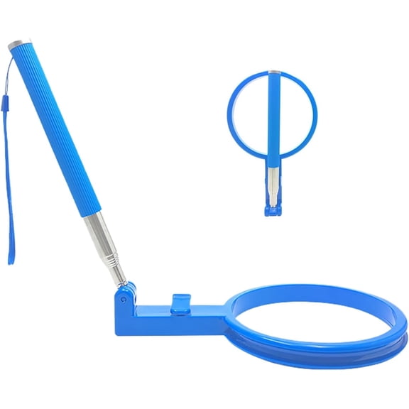 Pooper Scooper, Dog Poop Catcher, Foldable Extendable Handle, Easy to Operate, Easy Cleanup, Effective Cleanup During Outdoor Adventures Puppy Outings or Travel, 8.66 x 5.51 Inches