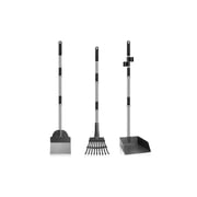 3-Piece Dog Waste Set   Rake, Scoop & Shovel Pooper Scooper Set