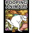 thumbnail image 1 of Pooping Animals : A Hilarious and Stress Relieving Adult Coloring Book: White Elephant Gag Gift Coloring Books For Adults (Paperback), 1 of 1