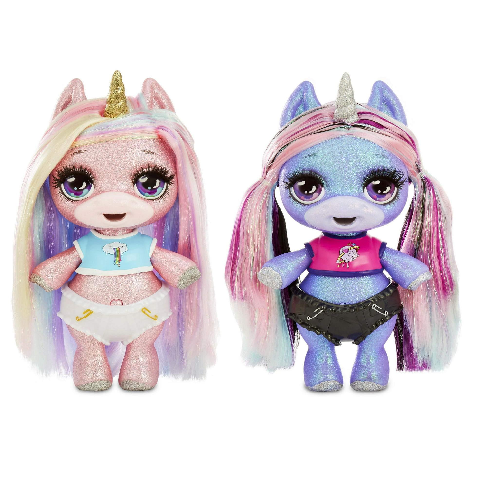 Poopsie Surprise Glitter Unicorn- Pink Or Purple, Multicolor