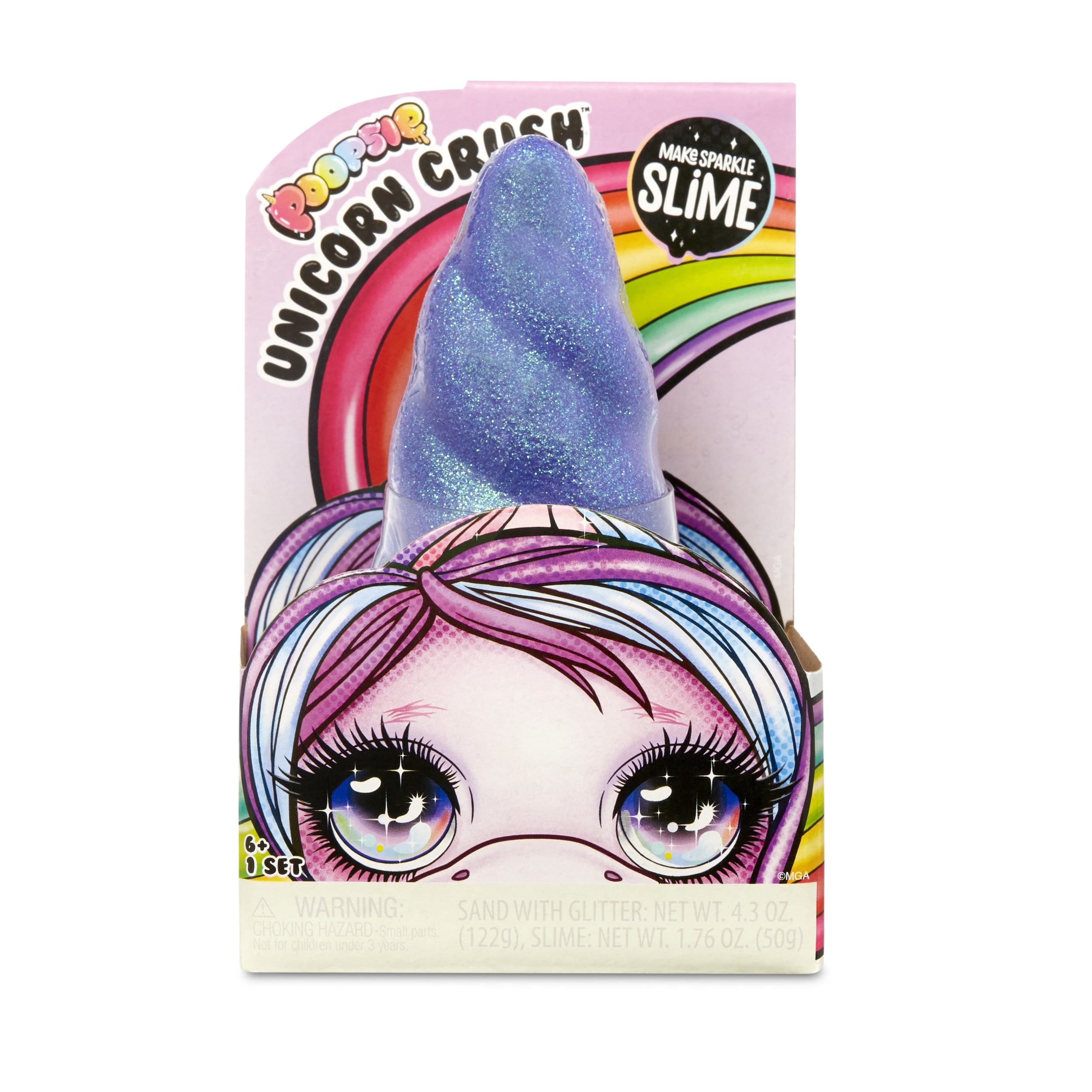 Poopsie Unicorn Crush with Glitter and Slime Surprise (2-Pack)