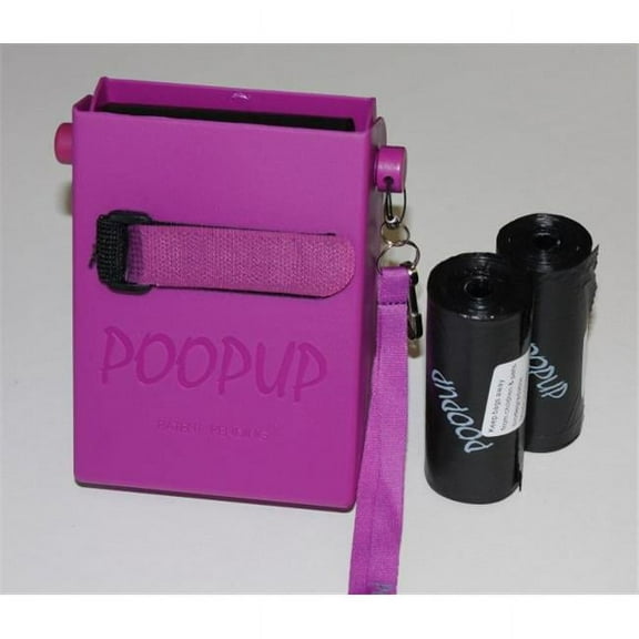 Poopup PP-HB-0213 Poopup - Purple Colored Poop Scooper- 2 Pack