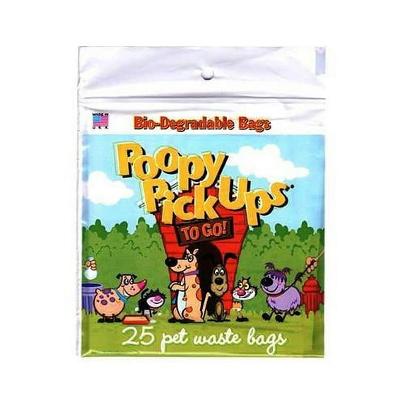 Poopy Pickups To Go, Bio-Bags