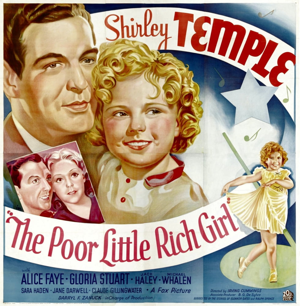 Poor Little Rich Girl Canvas Art - (11 x 17)