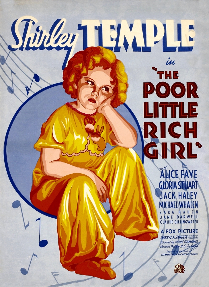 Poor Little Rich Girl Canvas Art - (11 x 17)